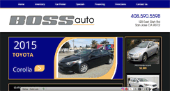 Desktop Screenshot of bossauto.net